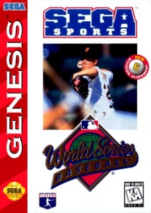 Pochette World Series Baseball version Megadrive