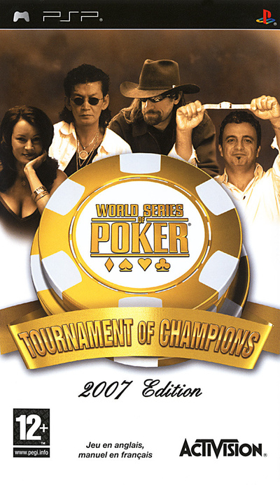 Pochette World Series of Poker : Tournament of Champions - 2007 Edition version PSP