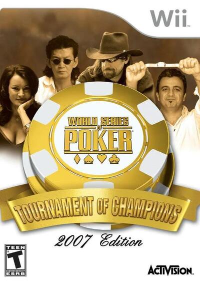 Pochette World Series of Poker : Tournament of Champions - 2007 Edition version Wii