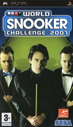 Pochette World Snooker Championship 2007 version PSP
