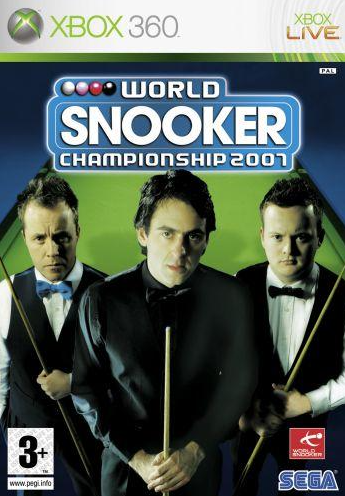 Pochette World Snooker Championship 2007 version Xbox 360