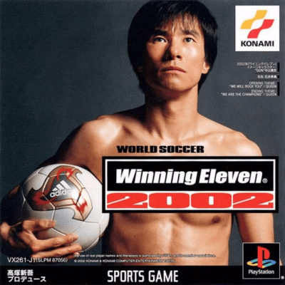 Pochette World Soccer Winning Eleven 2002 version PlayStation
