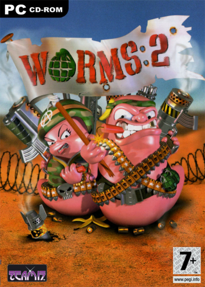 Pochette Worms 2 version PC Windows
