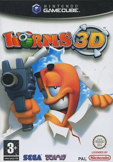 Pochette Worms 3D version GameCube