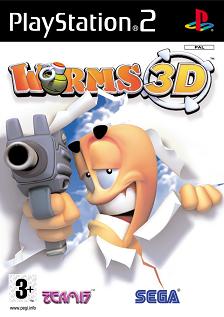 Pochette Worms 3D version PlayStation 2