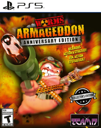 Pochette Worms Armageddon : Anniversary Edition version PlayStation 5