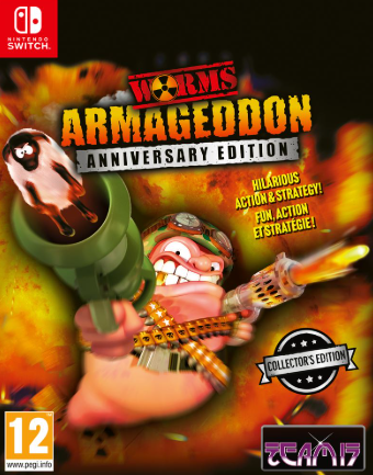 Pochette Worms Armageddon : Anniversary Edition version Switch