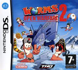Pochette Worms Open Warfare 2 version DS