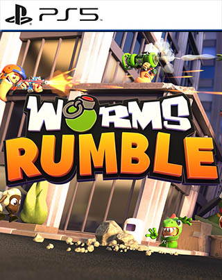 Pochette Worms Rumble version PlayStation 5