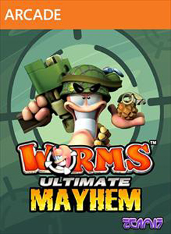 Pochette Worms Ultimate Mayhem version Xbox 360