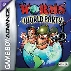 Pochette Worms World Party version GameBoy Advance
