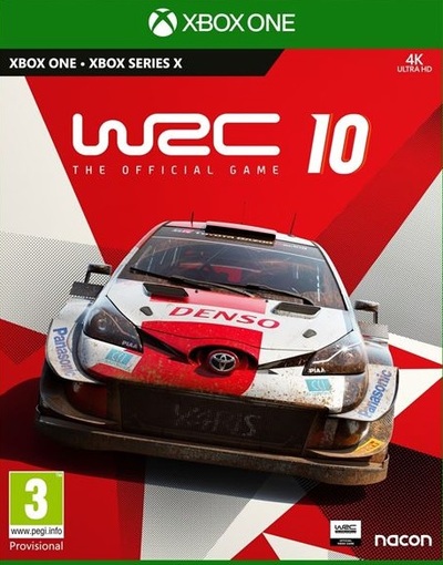 Pochette WRC 10 version Xbox Series X/S