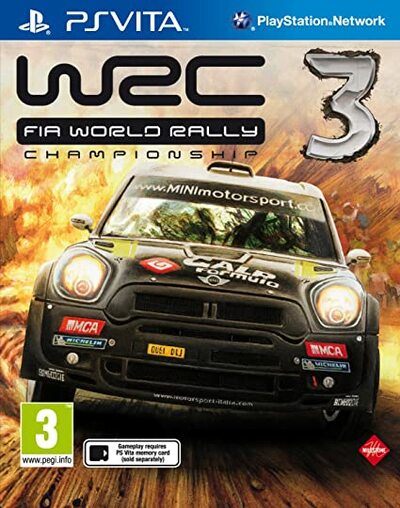 Pochette WRC 3 : FIA World Rally Championship version PSVita