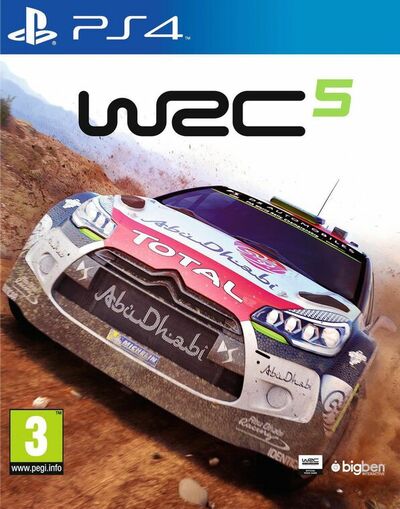 Pochette WRC 5 version PlayStation 4