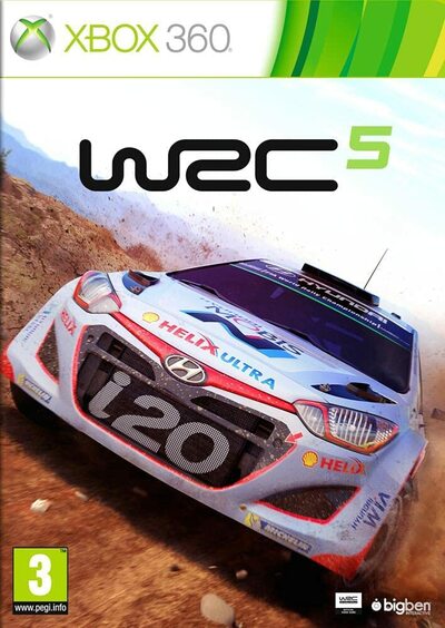 Pochette WRC 5 version Xbox 360