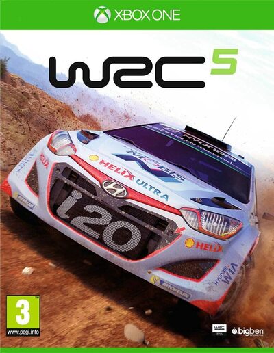 Pochette WRC 5 version Xbox One