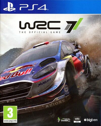 Pochette WRC 7 version PlayStation 4