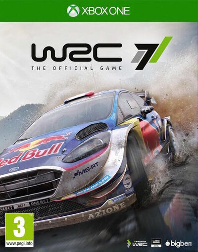 Pochette WRC 7 version Xbox One