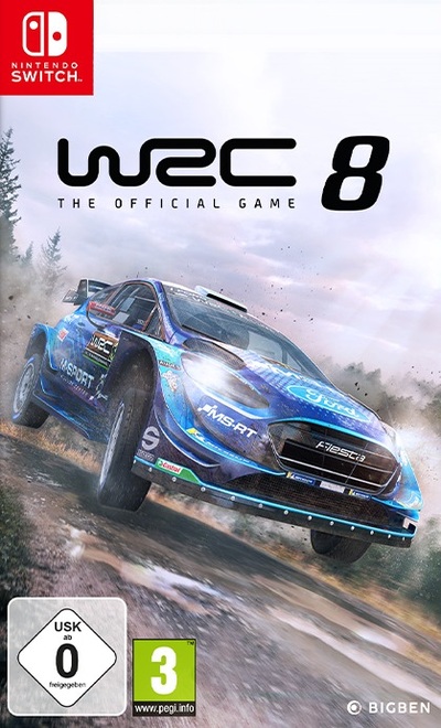 Pochette WRC 8 version Switch