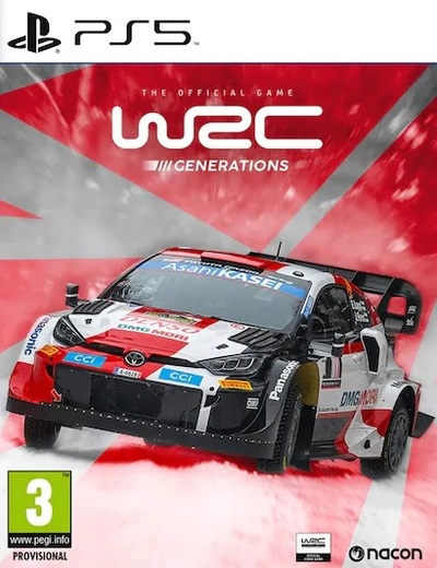 Pochette WRC Generations version PlayStation 5