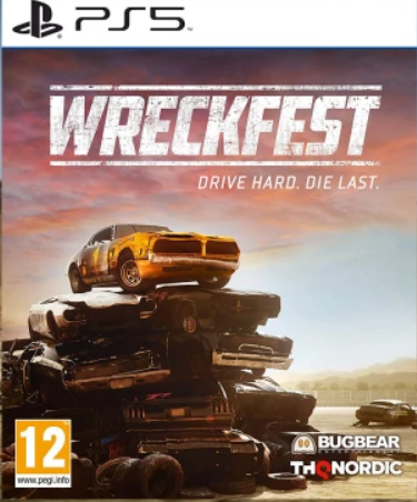 Pochette Wreckfest version PlayStation 5