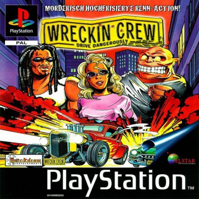 Pochette Wreckin Crew : Drive Dangerously version PlayStation