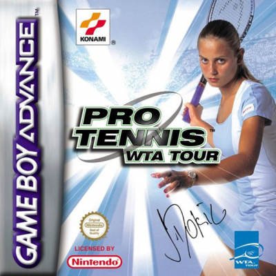 Pochette WTA Tour Tennis version GameBoy Advance