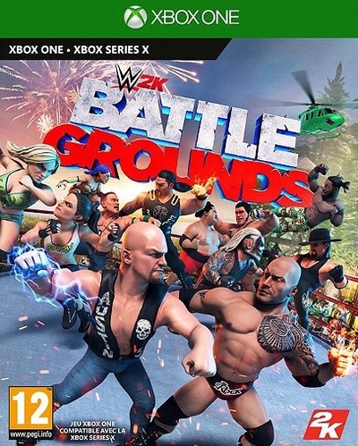 Pochette WWE 2K Battlegrounds version Xbox One