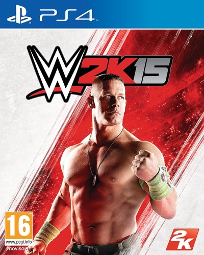 Pochette WWE 2K15 version PlayStation 4