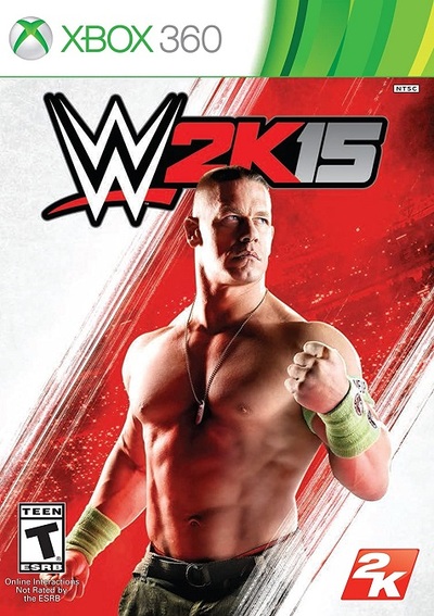 Pochette WWE 2K15 version Xbox 360