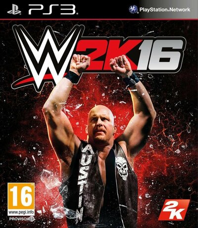 Pochette WWE 2K16 version PlayStation 3