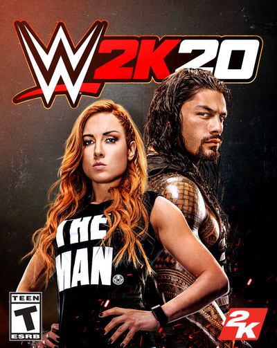 Pochette WWE 2K20 version PC Windows