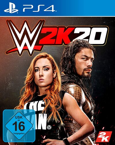 Pochette WWE 2K20 version PlayStation 4