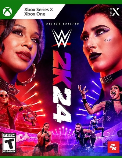 Pochette WWE 2K24 version Xbox Series X/S