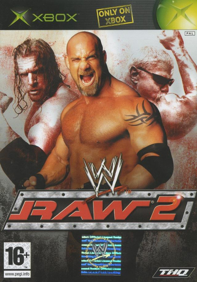 Pochette WWE Raw 2 version Xbox
