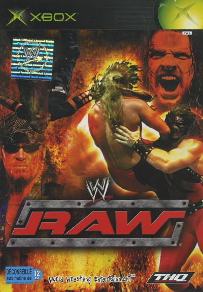 Pochette WWE Raw version Xbox