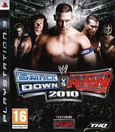 Pochette WWE SmackDown vs RAW 2010 version PlayStation 3