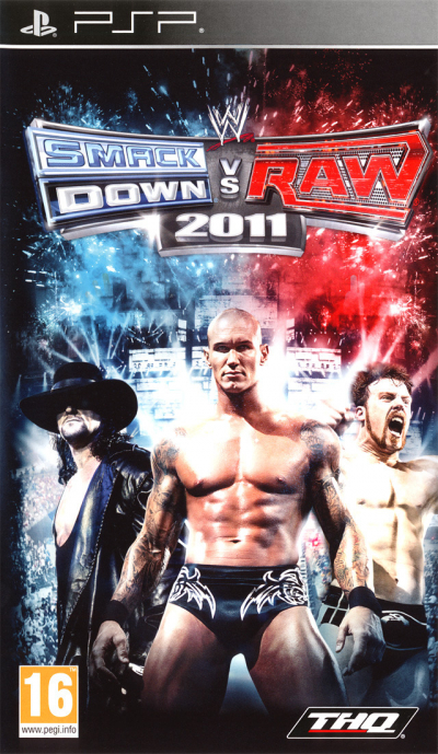 Pochette WWE SmackDown vs RAW 2011 version PSP