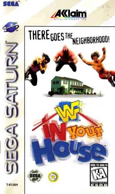 Pochette WWF In Your House version Saturn
