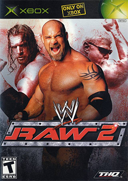 Pochette WWF Raw 2 version Xbox
