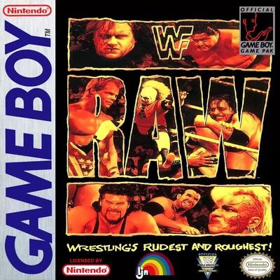 Pochette WWF Raw version GameBoy/Color