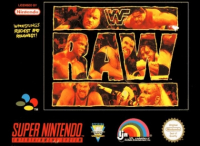 Pochette WWF Raw version Super Nintendo