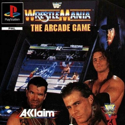 Pochette WWF Wrestlemania : The Arcade Game version PlayStation