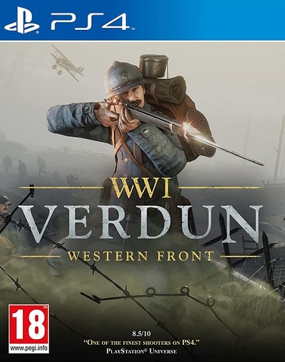 Pochette WWI : Verdun Western Front version PlayStation 4