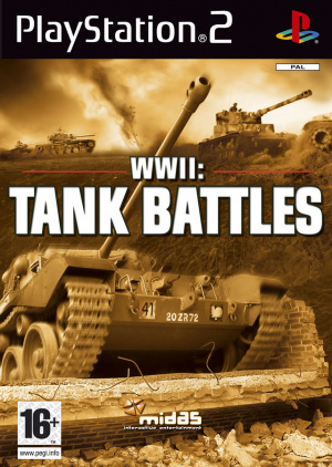 Pochette WWII : Tank Battles version PlayStation 2