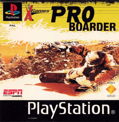 Pochette X-Games : Pro Boarder version PlayStation