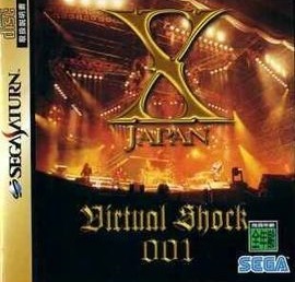 Pochette X Japan Virtual Shock 001 version Saturn