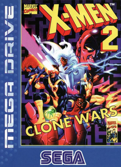 Pochette X-Men 2 : Clone Wars version Megadrive