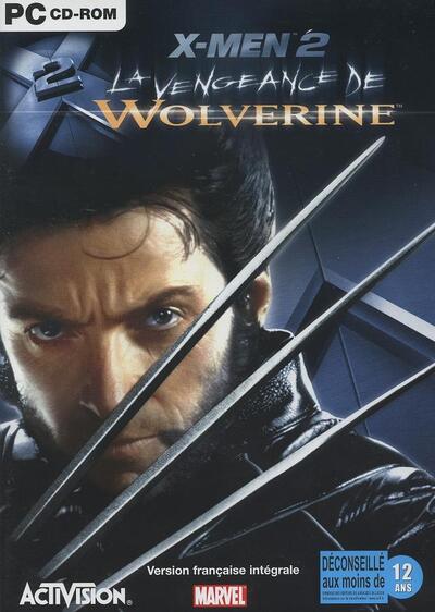 Pochette X-Men 2 : La Vengeance de Wolverine version PC Windows