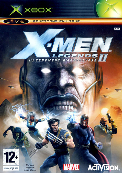 Pochette X-Men Legends II : L'Avènement d'Apocalypse version Xbox
